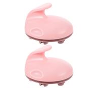 WRITWAA 2pcs Muscle Roller Stick Fascia Body Cellulite Face Massage Manual Massage Tools for Muscles Neck Arm Back Leg Body Roller Pink
