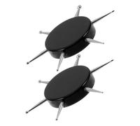 WRITWAA 2Pcs Nail Art Dotting Tool Circular Design for Easy Pattern Tracing Durable and Manicure Tools for Nail Art Enthusiasts