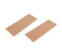 WRITWAA 2pcs Non-Skid Shoes Pads Self-Adhesive Sole Pad Wear-Resistant PVC Sole Non-Slip Sticker with Simple Design Workmanship for Flat Shoes and High Heels