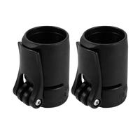 WRITWAA 2pcs Paddle Board Lock Buckle - Adjustable Quick Release Shaft Clamp - Plastic Adjuster Spare Clips for SUP Board Paddle 29/26.5mm Tube