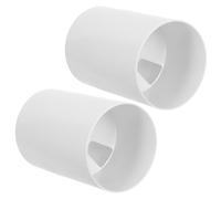 WRITWAA 2pcs Plastic Golf Hole Cups for Outdoor and Indoor Putting Practice, 6" Depth and 4" Diameter, Anti-slip Portable Golfing Hole Cups to Enhance Focus for Backyard and Living Room