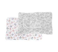 WRITWAA 2pcs Plush Dog Crate Bed - Cozy Fluffy Washable Kennel Pad - Thick Soft Pet Sleeping Mat for Indoor Small Animals Cats Rabbits Squirrels Cage 24x16in