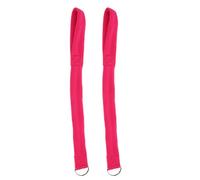 WRITWAA 2pcs Pram Hand Leash: Anti-Wearing and Anti-Lost Wrist Strap for Stroller - Dog Leash Short Rope Safety Belt for Street Walking Pink