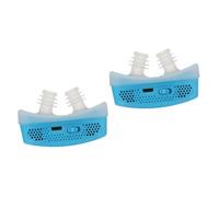 WRITWAA 2pcs Rechargeable Snoring Device Nose Clip for Comfortable Fit and Airflow Management for Better Sleep and Reduced Snoring