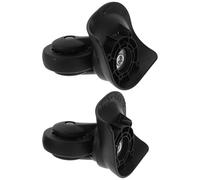 WRITWAA 2pcs Replacement Luggage Wheels Spinner Plastic Mute Silent Swivel Wheels Rotation for Suitcase Travel Trunk Caster