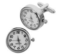 WRITWAA 2pcs Shirt Cuff Buttons Cuff Button Creative Stainless Steel Suitable for Everyday Decor Easy to Use Men Special Occasions Anniversary