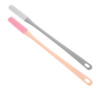 WRITWAA 2pcs Silicone Foot Cleaner Brush with Comfortable Grip and Effective Cleaning for Deep Toe Gap, Stylish Design Suitable for Shower and Bathing