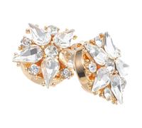WRITWAA 2pcs Star Cufflinks Gold Star Design for Men and Women Unique Tuxedo Shirt Buttons Studs Stylish Business Formal Suit Accessories for Weddings and Parties