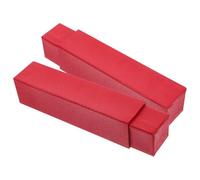 WRITWAA 2pcs Telescopic Poster Storage Tube Red Extendable Artwork Transport Case Document Carrier for Artists Students Designers