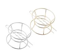 WRITWAA 2pcs Vintage Metal Hairpin Hair Bun Cuff Women Decorative Bun Holder Hair Clip for Curly and Festival Accessories