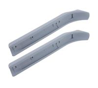 WRITWAA 2pcs Wheelchair Armrest Cushions Replacement Pads for Wheelchairs and Walkers, Plastic Protective Covers with 18cm Hole Distance Suitable for 25mm Pipe Diameter, Multipurpose