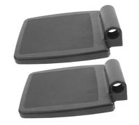 WRITWAA 2pcs Wheelchair Footrest Replacement Parts Sturdy Foot Pedal for Enhanced Stability for Seniors and Individuals with Mobility Challenges