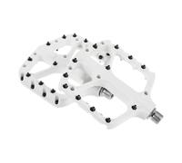 WRITWAA 2pcs Wide Mountain Bike Flat Pedals with Nylon Platform and Deep Anti-slip Teeth for Road and Mountain Bikes, Lightweight Design Minimizing Rotational Resistance, for Adventure