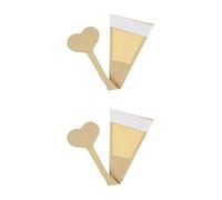 WRITWAA 2pcs Women'S Heart-Shaped C-String Thong, Seamless Invisible Strapless Underwear, Spandex, Beige, for Tight Clothing, Wedding Dresses, Swimwear