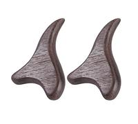 WRITWAA 2pcs Wooden Guasha Board and Health with Scraping Massage Shiatsu Massage Tool for Massage Stick Facial Tools Massager Neck Therapy Guasha Scraping Board