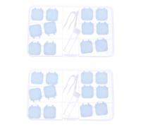 WRITWAA 2sets Contact- Box Holder Travel Holder Cosmetic Box Organizer Right Left Identification Sealed Eye