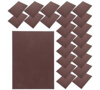 WRITWAA 30 Pcs A4 230g Coffee Cardstock Paper for Handcraft Projects and Sketching, Thick Multipurpose Card Paper Easy to Carry for DIY Craft Supplies and Card Making