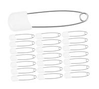 WRITWAA 30 Pcs Baby Diaper Pins Safety Pins for Fabric with Zinc Alloy Material and Reusable Pp, Easy to Use and Portable Design for Baby Necessities and Wipes