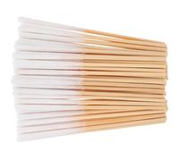 WRITWAA 300pcs Bamboo Cotton Swabs Pointed for Beauty Supply Non-linting Professional Makeup Eyelash Removal