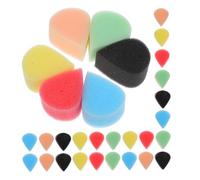 WRITWAA 30pcs Boy Girl's Painting Sponge Reusable Makeup Applicator Sponge for Art Classes and Face Painting