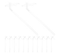 WRITWAA 30pcs Foam Spray Replacement Tubes with Universal Compatibility and Compact Design, Disposable Pp Caulking Nozzle Tips for DIY Gap Filling and Grout Sealant Projects, 7.3 Inch