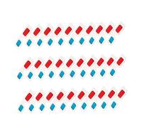WRITWAA 30pcs Glasses for Movies Lightweight Anaglyph Video Glasses and to Carry for Sharing with