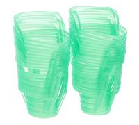 WRITWAA 30pcs Plastic Infusion Bottle Hanging Nets for Saline Bottles 250ml Capacity Secure Support and Universal Compatibility for Patient Care Procedures