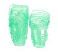 WRITWAA 30pcs Reusable Infusion Bottle Hanging Nets Plastic Saline Bottle Covers with Strong Load-Bearing Capacity and Universal Compatibility for Patient Care and Procedures