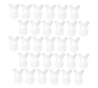 WRITWAA 30pcs Y-Shape Eyelash Brush Eyelash Lift Grafting Tool for Professional Eye Makeup and Lash Extension Salon Use