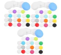 WRITWAA 36pcs Small Lens Holder Case for Contacts Lens Cosmetic Storage Box for Outdoor Makeup Organizer