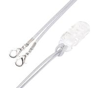WRITWAA 3pcs Anti-Lost Hearing Amplifier Lanyard Clips Lightweight Abs and Nylon Rope Holder for Seniors and Boys and Girls, Protective Accessories to Prevent Falling