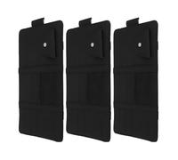 WRITWAA 3pcs Car Storage Bags for Driver's License Holder Car Visor Document Holder for Glasses Eyeglass Clip and Daily Use