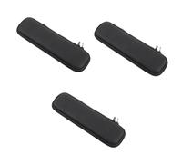 WRITWAA 3pcs Electric Toothbrush Travel Case Durable Holder for Electric Toothbrushes Compact Design with Ample Storage Portable for Outdoor Use