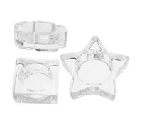 WRITWAA 3pcs Glass Nail Art Dappen Cups Multifunctional Brush Cleaner Gel Polish Mixing Dish Liquid Holder for Manicure Professionals and DIY Enthusiasts Easy Clean Design