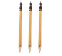 WRITWAA 3pcs Handmade Bamboo Calligraphy Pen Set with Adjustable Slant Design for Improved Control, for DIY Art Projects and Classroom Use by Students and Artists