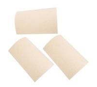 WRITWAA 3pcs Heat Press Mat Sponge Pad for Heat Press Machine Double Sided Beige Sponge Cushion and Buffering Pressure Features and Vinyl Ironing