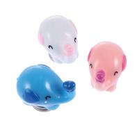 WRITWAA 3pcs Magnet Design Locators Diamond Drawing Fixing Tools Lightweight Plastic Cartoon Style Elephant Shape Lovely Diamond Picture Holder for Drawing Art DIY Adults Enthusiast