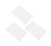 WRITWAA 3pcs Mini Silicone Brick Mold for Dollhouse and Sand Table Detailed Texture DIY Moulds for Miniature Architecture Models Easy Demolding Precise Fit for Realistic Building Crafts