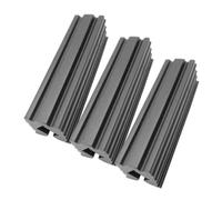 WRITWAA 3pcs Practical Golf Grip Clamp Rubber Vise Tool for Shaft Repair | Black Rubber, Anti-slip Clamping, Easy Assembly, for Golf Hobbyists and Club Fitters