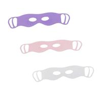WRITWAA 3pcs Silicone Eye Masks for Eyes with Curved Nose Bridge to Promote Blood Circulation Easy to Carry for Relaxation and Hen Party Use