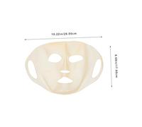 WRITWAA 3Pcs Silicone Face Mask Covers for Women Reusable Mask Covers for Home Use in Pink Transparent and Gold