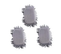 WRITWAA 3pcs Whiteboard Eraser Chenille Board Cleaner for School Office Home Use Lightweight Chalkboard Wiper with Dual-Sided Function for Dry Erase Marker and Chalk Removal