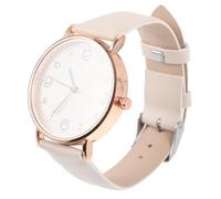 WRITWAA 3pcs Women Casual Fashion Watch Pu Leather Band Lady Watch Women Quartz for Working Party Christmas Birthday Valentine Day Wedding Gifts
