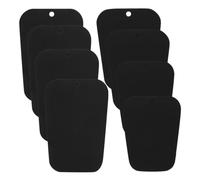 WRITWAA 4 Pairs Reusable Boot Shaper Inserts for Tall Boots, Plastic, Black | Straight Board Design, Supports Long the Knee Styles, Helps Maintain Shape, Four Pairs Included