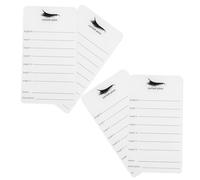 WRITWAA 4pcs Acrylic Lash Pallets Eyelash Extension Holder Boards for Selection for Salons and Home Use