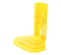 WRITWAA 4pcs Bird Leg Kit for Leg, Orthopedic Brace for Chickens, Plastic, Yellow, Secure Immobilisation for Turkey and Roosters, for Wild or Domestic Birds