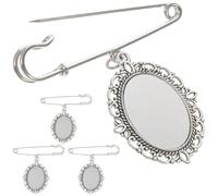WRITWAA 4pcs Graduation W rooch Pins with Heat Transfer Printing, Zinc Alloy Material, Lightweight and Sturdy, for Graduation Season DIY Creations and Student Gifts