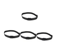 WRITWAA 4pcs Men Hidden Money Belt Casual Belt Hidden Pocket Alloy Buckle Travel for Men