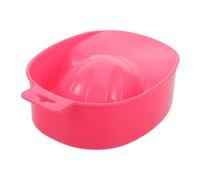 WRITWAA 4pcs Nail Remover Bowls Double Layer Plastic Soaking Containers Ergonomic Design for Cuticle Softening and Dead Skin Cleaning Manicure Tool for Home Salon Use