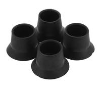 WRITWAA 4pcs Non-slip Rubber Trampoline Leg Covers with Noise Reduction Function, Wear-resistant Replacement Caps for Outdoor Playground Stability and Safety